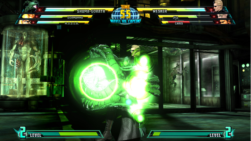 Illustration for article titled The Fate Of New Jill And Shuma-Gorath Marvel Vs. Capcom 3 Screens